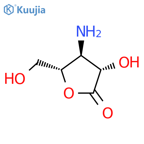 D-Arabinonic acid,3-amino-3-deoxy-, g-lactone structure