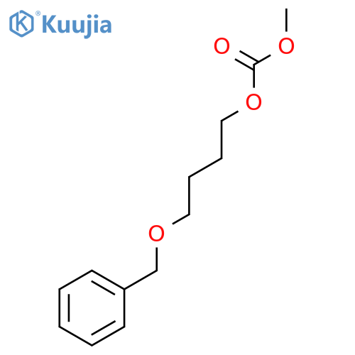 Carbonic acid, methyl 4-(phenylmethoxy)butyl ester structure