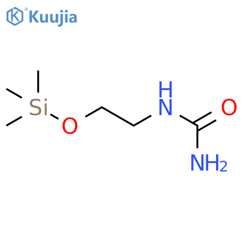 UREA, [2-[(TRIMETHYLSILYL)OXY]ETHYL]- structure