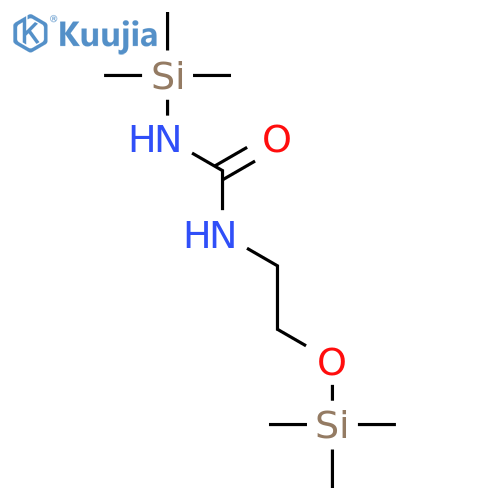 UREA, N-(TRIMETHYLSILYL)-N'-[2-[(TRIMETHYLSILYL)OXY]ETHYL]- structure
