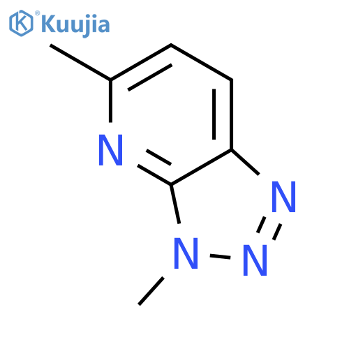 3,5-Dimethyl-3H-[1,2,3]triazolo[4,5-b]pyridine structure