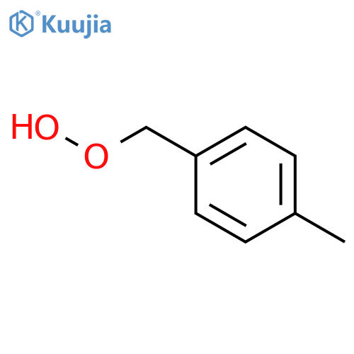 Hydroperoxide,(4-methylphenyl)methyl structure