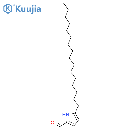 5-Hexadecyl-1H-pyrrole-2-carboxaldehyde structure