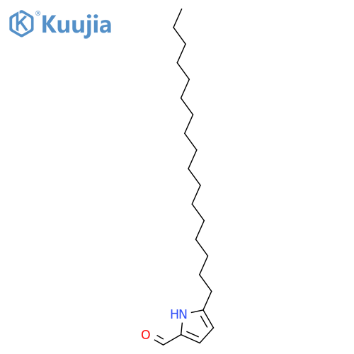 5-Heptadecyl-1H-pyrrole-2-carboxaldehyde structure