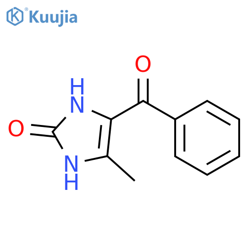 4-benzoyl-5-methyl-2,3-dihydro-1H-imidazol-2-one structure