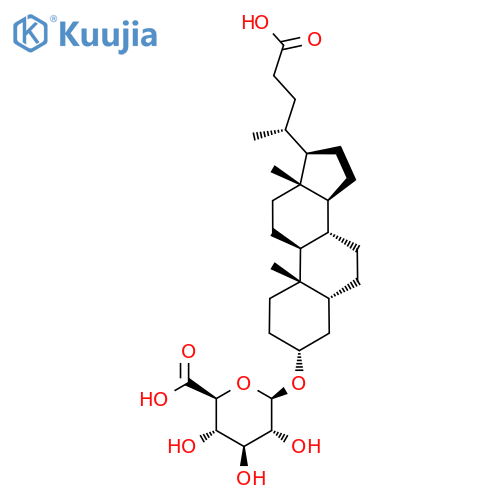 Lithocholic Acid 3-O-Glucuronide structure