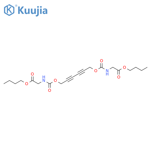5,12-Dioxa-3,14-diazahexadeca-7,9-diynedioic acid, 4,13-dioxo-, 1,16-dibutyl ester structure