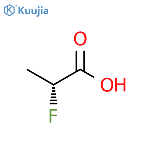 PROPANOIC ACID, 2-FLUORO-, (R)- structure