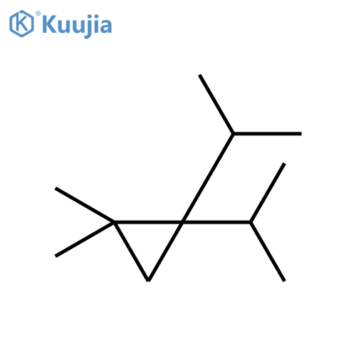 CYCLOPROPANE, 1,1-DIMETHYL-2,2-BIS(1-METHYLETHYL)- structure