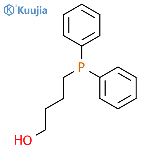 1-Butanol, 4-(diphenylphosphino)- structure
