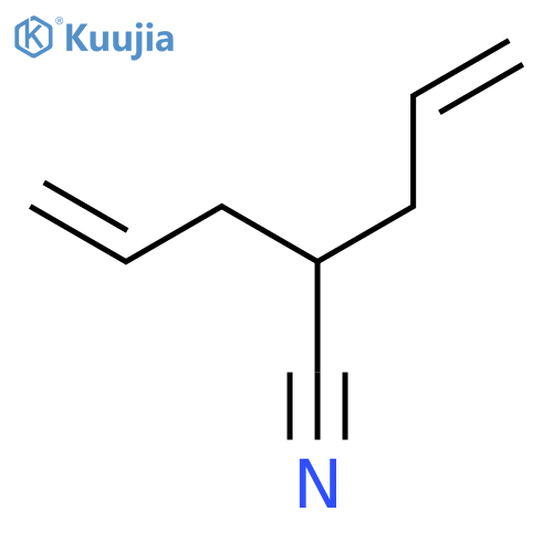 4-Pentenenitrile, 2-(2-propenyl)- structure