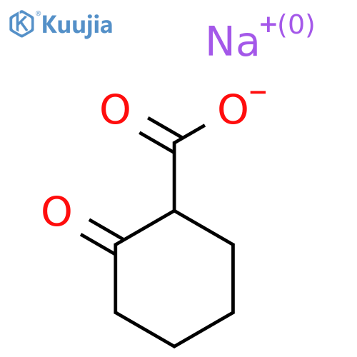 2-Oxocyclohexanecarboxylic Acid Sodium Salt structure