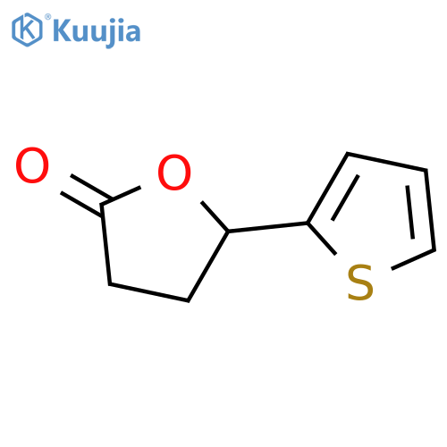 5-(thiophen-2-yl)oxolan-2-one structure