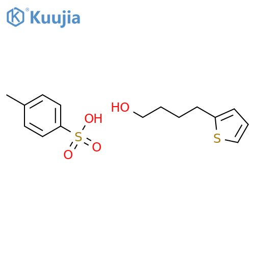 2-Thiophenebutanol, 4-methylbenzenesulfonate structure