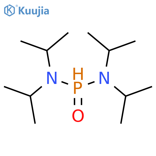 PHOSPHONIC DIAMIDE, N,N,N',N'-TETRAKIS(1-METHYLETHYL)- structure