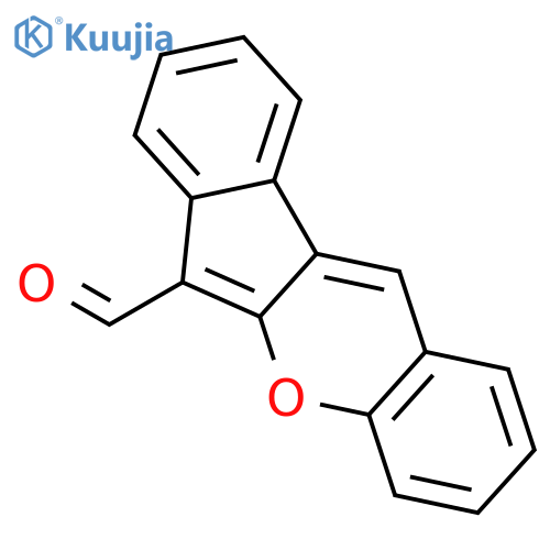 BenzBIndeno1,2-EPyran-6-Carboxaldehyde structure