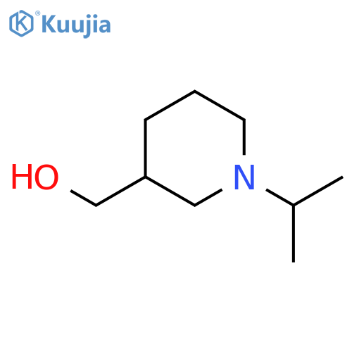 [1-(propan-2-yl)piperidin-3-yl]methanol structure