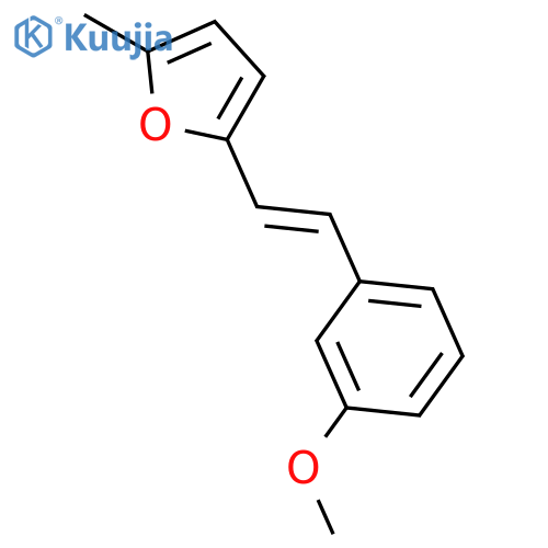 FURAN, 2-[2-(3-METHOXYPHENYL)ETHENYL]-5-METHYL- structure