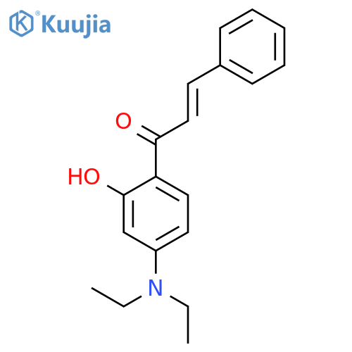 2-Propen-1-one, 1-[4-(diethylamino)-2-hydroxyphenyl]-3-phenyl-, (2E)- structure