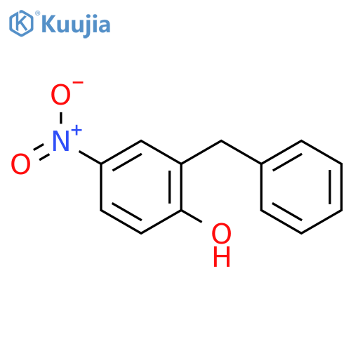 2-Benzyl-4-nitrophenol structure