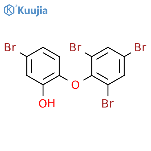 PHENOL, 5-BROMO-2-(2,4,6-TRIBROMOPHENOXY)- structure
