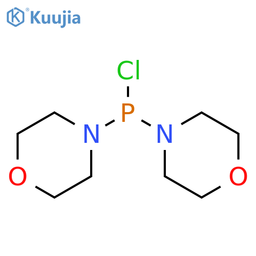 Phosphinous chloride,di-4-morpholinyl- (9CI) structure