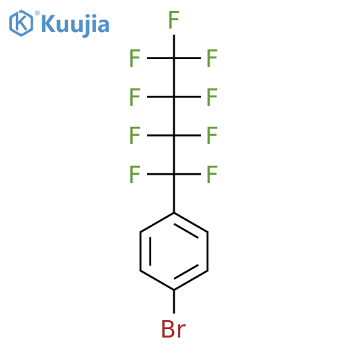 1-Bromo-4-(nonafluorobutyl)benzene structure