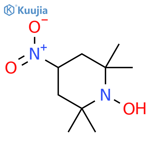 1-Piperidinyloxy, 2,2,6,6-tetramethyl-4-nitro- structure