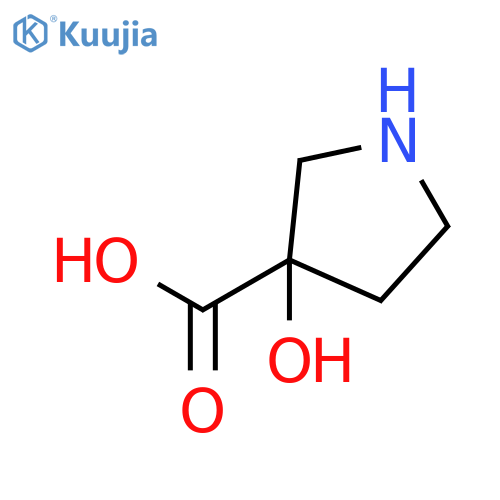 3-hydroxypyrrolidine-3-carboxylic acid structure