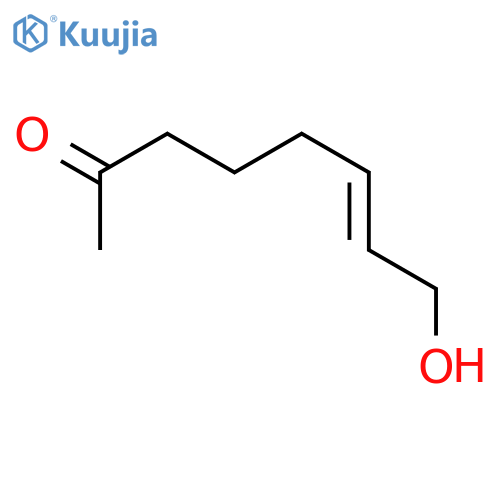 6-OCTEN-2-ONE, 8-HYDROXY-, (E)- structure