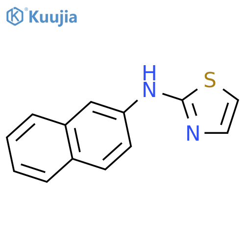 2-THIAZOLAMINE, N-2-NAPHTHALENYL- structure