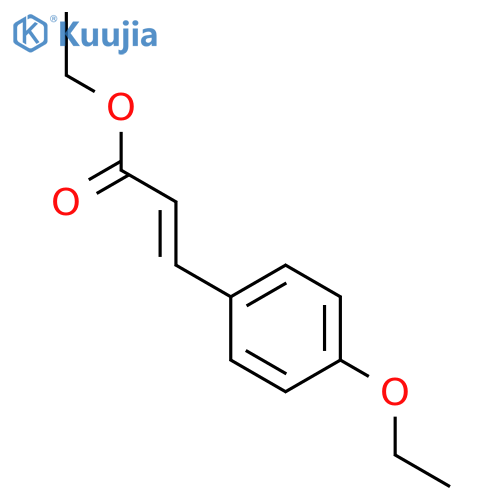 ethyl (2E)-3-(4-ethoxyphenyl)prop-2-enoate structure