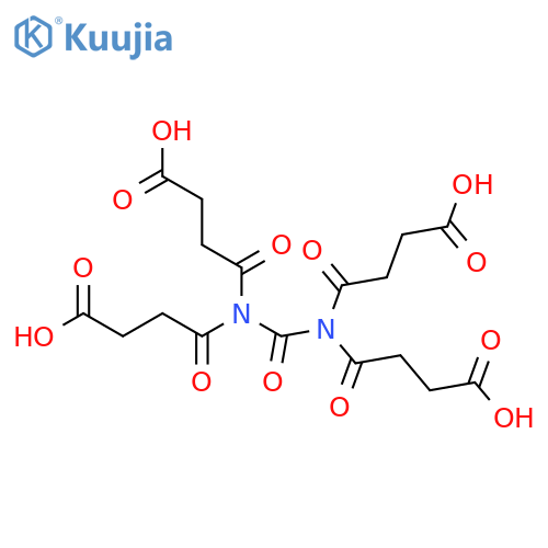 BUTANOIC ACID, 4,4',4'',4'''-(CARBONYLDINITRILO)TETRAKIS[4-OXO- structure