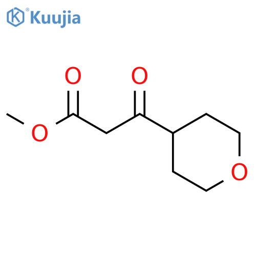 methyl 3-(oxan-4-yl)-3-oxopropanoate structure