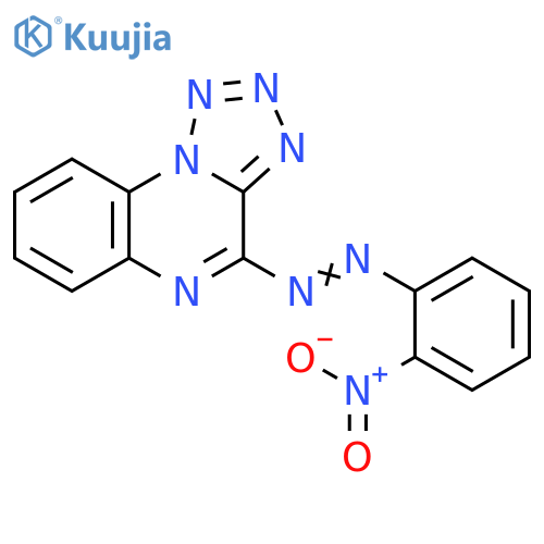 Tetrazolo[1,5-a]quinoxaline, 4-[(2-nitrophenyl)azo]- structure
