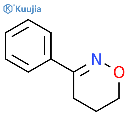 4H-1,2-Oxazine, 5,6-dihydro-3-phenyl- structure