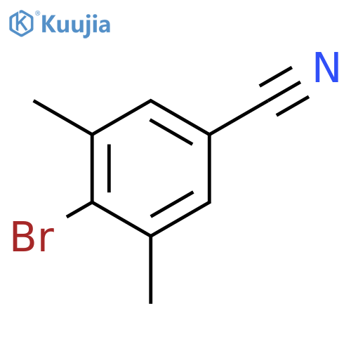 4-Bromo-3,5-dimethylbenzonitrile structure
