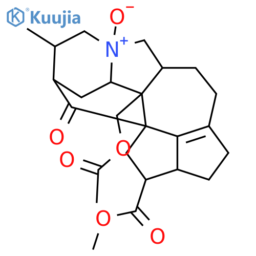 Daphnilongeranine C; 21-Acetoxy, Me ester, N-oxide structure