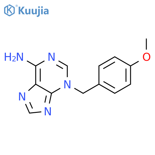 3H-Purin-6-amine, 3-[(4-methoxyphenyl)methyl]- structure