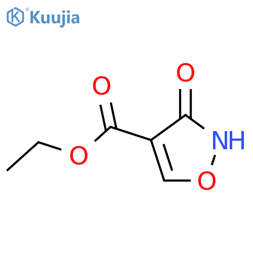 ethyl 3-hydroxy-1,2-oxazole-4-carboxylate structure