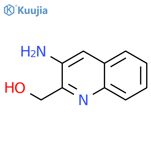 3-amino-2-Quinolinemethanol structure