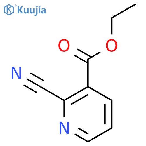 ethyl 2-cyanopyridine-3-carboxylate structure