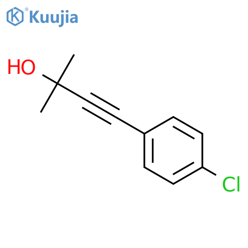 4-(4-Chlorophenyl)-2-methylbut-3-yn-2-ol structure