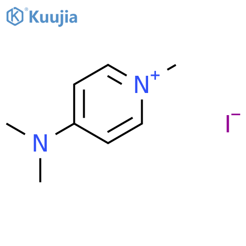 4-(dimethylamino)-1-methylpyridinium iodide structure