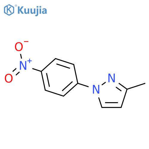 3-Methyl-1-(4-nitrophenyl)-1H-pyrazole structure