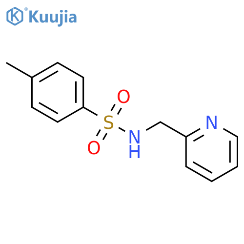 Benzenesulfonamide,4-methyl-N-(2-pyridinylmethyl)- structure