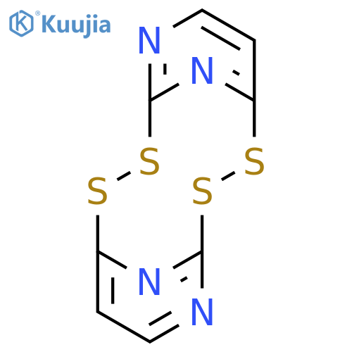2,3,9,10-Tetrathia-5,12,15,16-tetraazatricyclo[9.3.1.14,8]hexadeca-1(15),4,6,8(16),11,13-hexaene structure