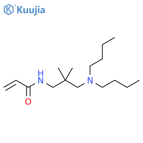 2-Propenamide, N-[3-(dibutylamino)-2,2-dimethylpropyl]- structure