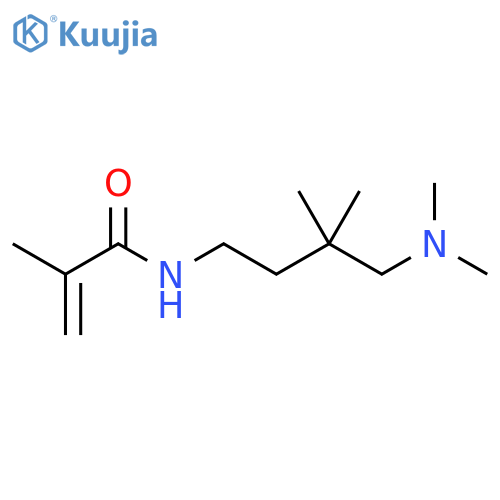 2-Propenamide, N-[4-(dimethylamino)-3,3-dimethylbutyl]-2-methyl- structure
