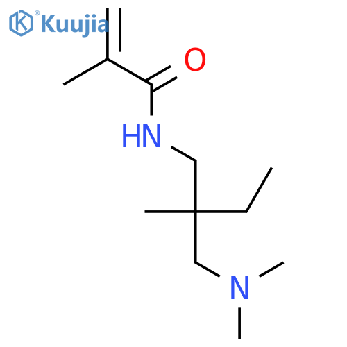 2-Propenamide, N-[2-[(dimethylamino)methyl]-2-methylbutyl]-2-methyl- structure